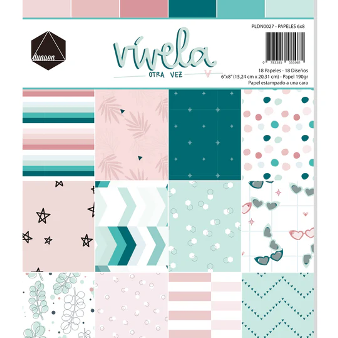 Papeles 6x8 Vívela otra vez 1