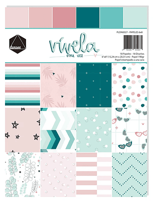 Papeles 6x8 Vívela otra vez