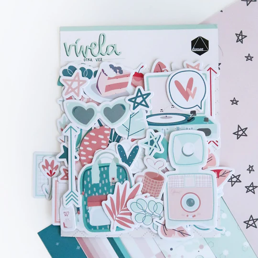 Diecuts normales Vívela otra vez 1