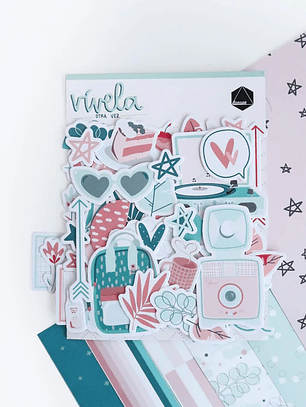 Diecuts normales Vívela otra vez