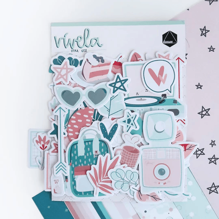 Diecuts normales Vívela otra vez 1