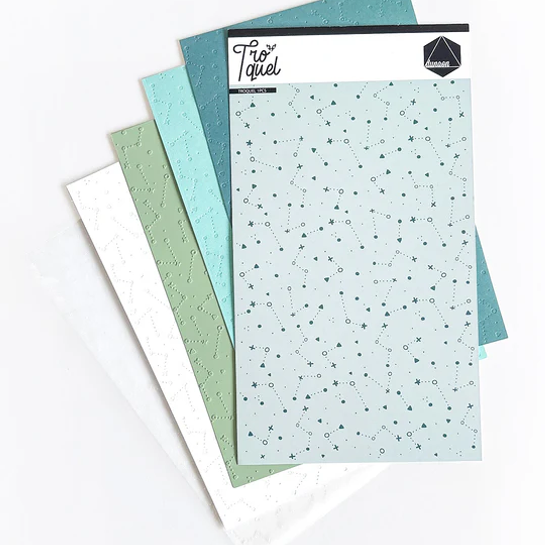 Troquel fondo constelación 1