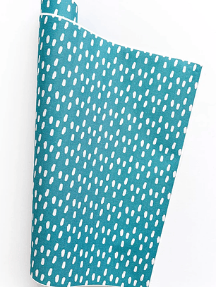 Tela de encuadernar Azul manchas