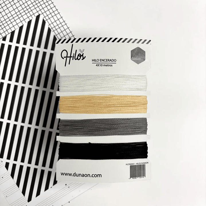 BLACK&WHITE HILO PARA ENCUADERNAR 1