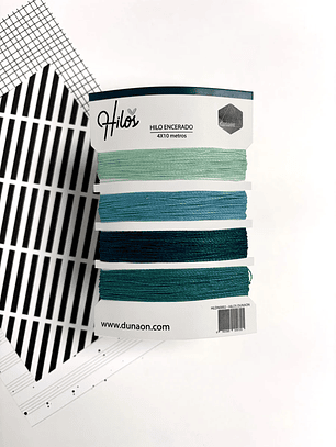 TURQUESA HILO PARA ENCUADERNAR