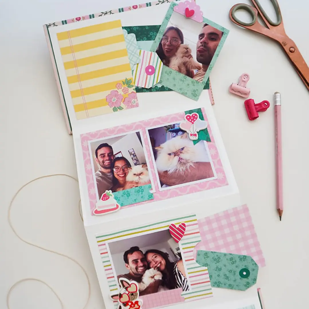 Kit y taller acordeon Floral 3