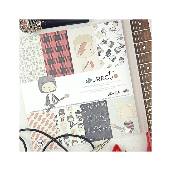 Bloc de papel En Directo 12x12