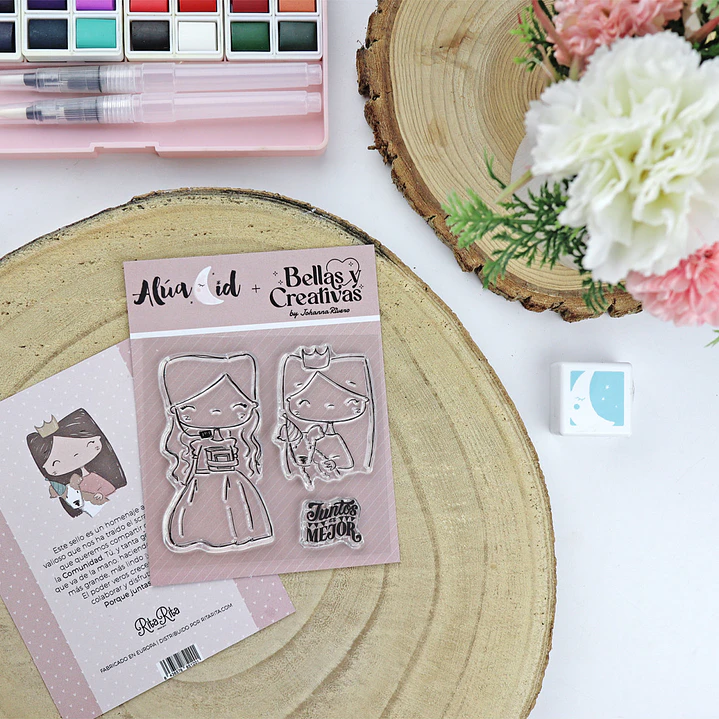 SelloBello Juntos es mejor set de sellos transparentes | Alúa Cid + Johanna Rivero 1