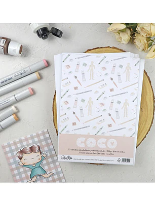 Set de cartulinas para manualidades A5