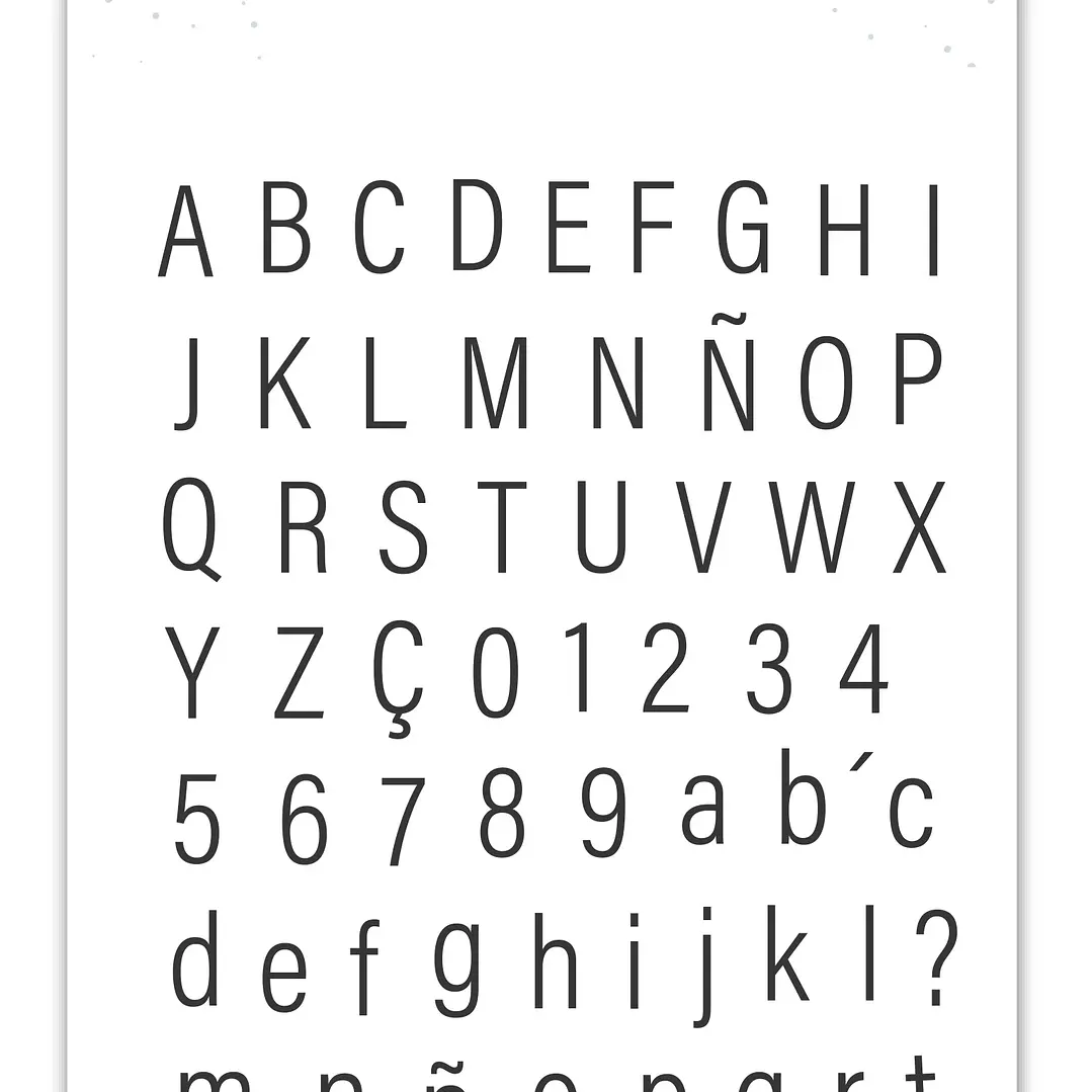 Sello Alfabeto básico Mayúsculas y minúsculas Mintopía 1