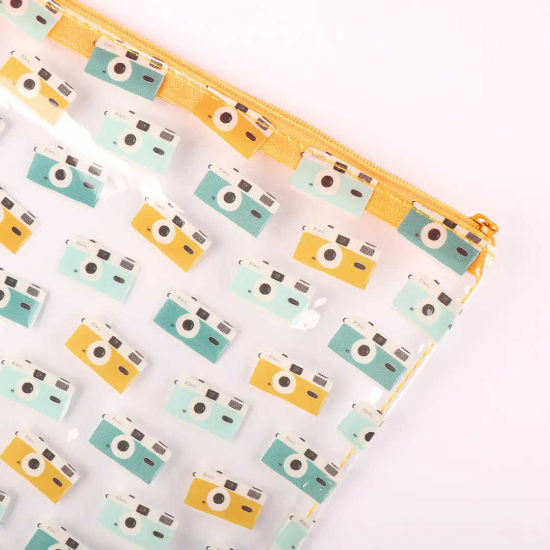 Estuche SYL Cámaras con cremallera amarilla 1