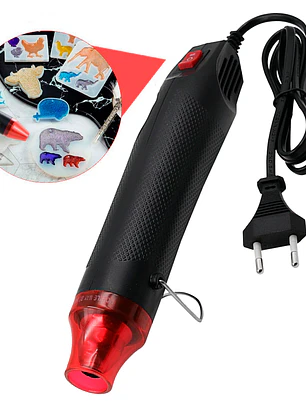 Pistola De Calor Eléctrica Aire Caliente 220v 300w Portátil