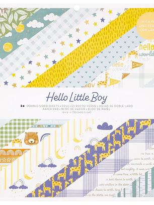 Hello Little Boy 12x12