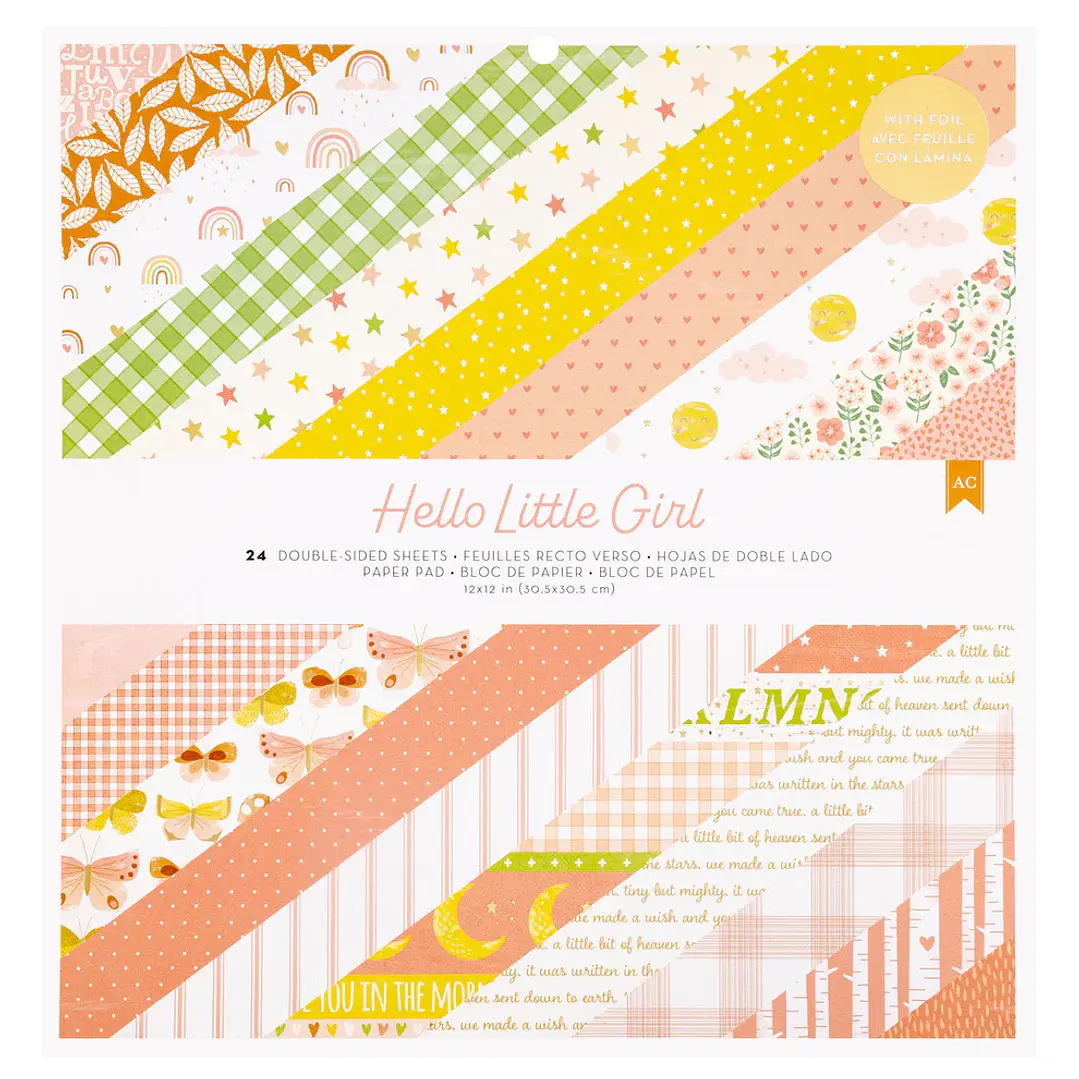 Hello Little Girl 12x12