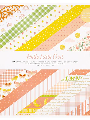 Hello Little Girl 12x12
