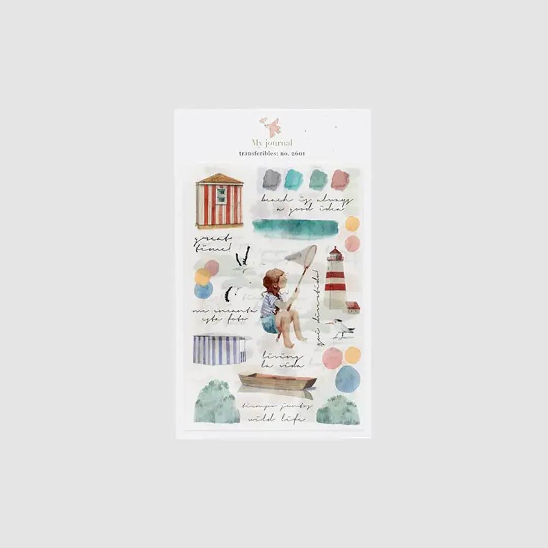 Rub-ons Wild Life My Journal Lora Bailora 1