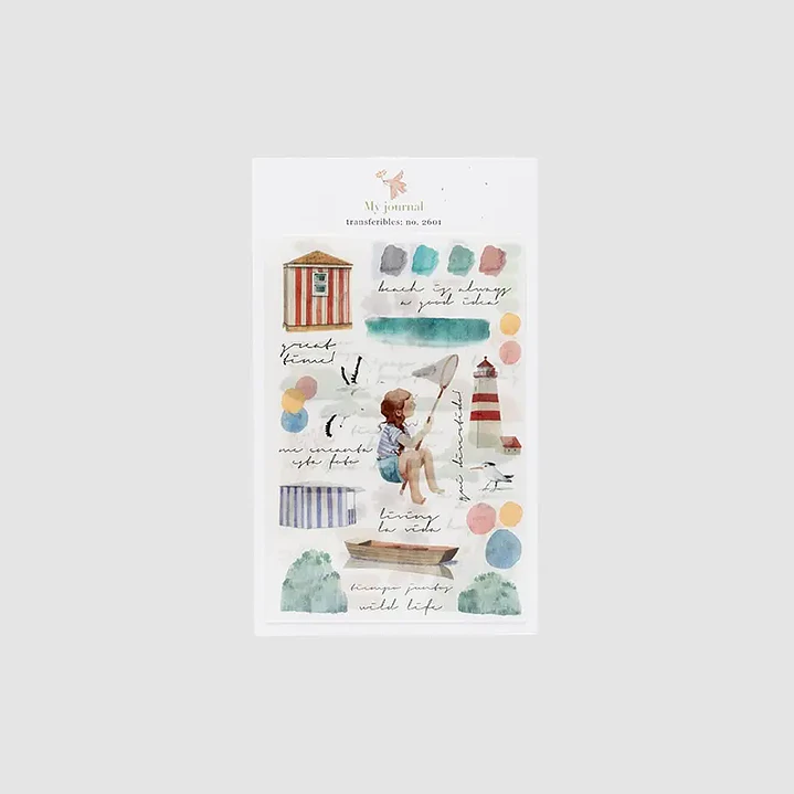 Rub-ons Wild Life My Journal Lora Bailora 1