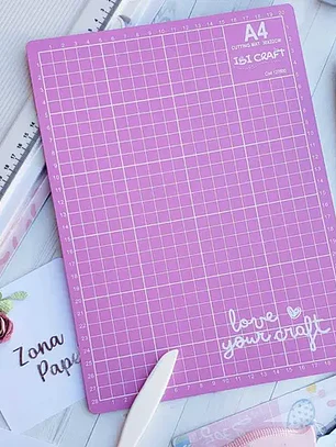 BASE DE CORTE ROSADO A4-220*300*3 MM