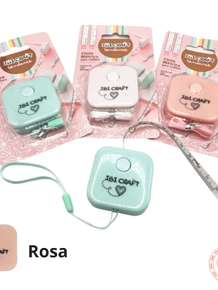 CINTA DE MEDIR ROSA 0,75 CM X 1,5 MT 