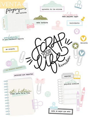Kit Stamp Your life - Libreta 
