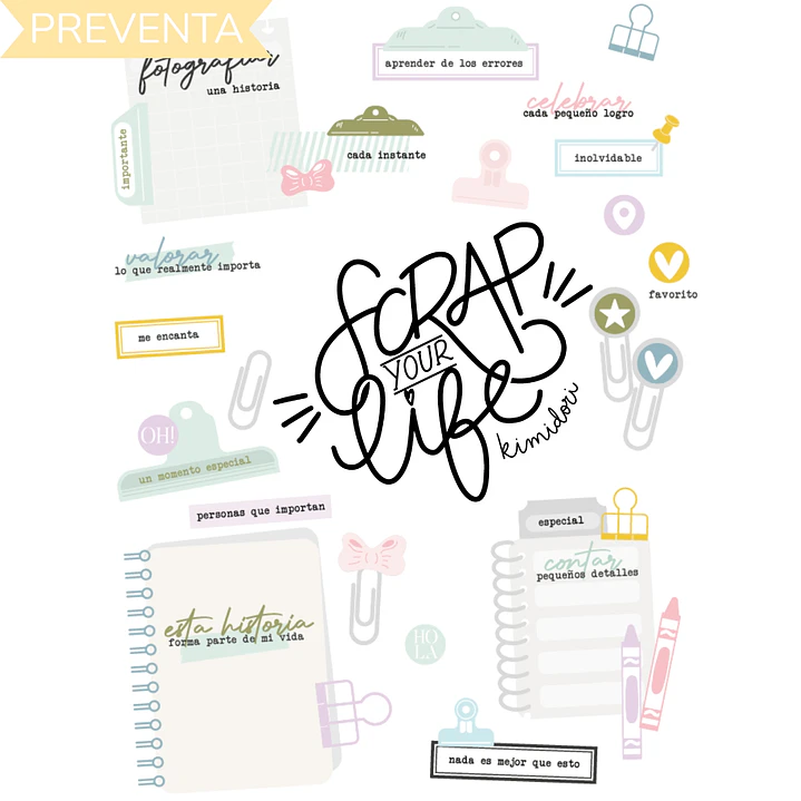 Kit Stamp Your life - Libreta  1