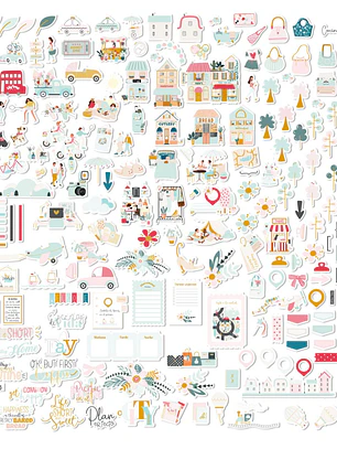 Die cuts My day en la city de Mintopía