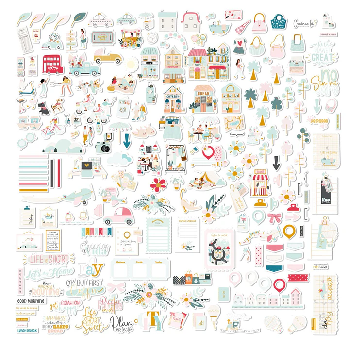 Die cuts My day en la city de Mintopía 1
