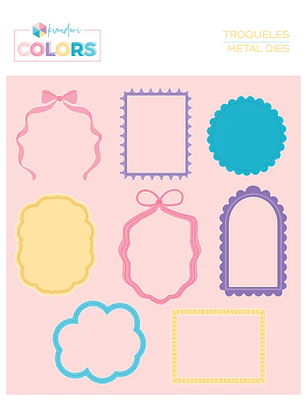 Troquel Marcos para tarjetas 3x4 Kimidori Colors