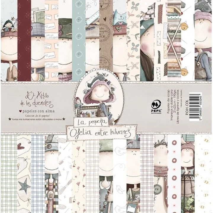 Colección completa La pequeña Ofelia entre Hilvanes de El Altillo de los Duendes 1