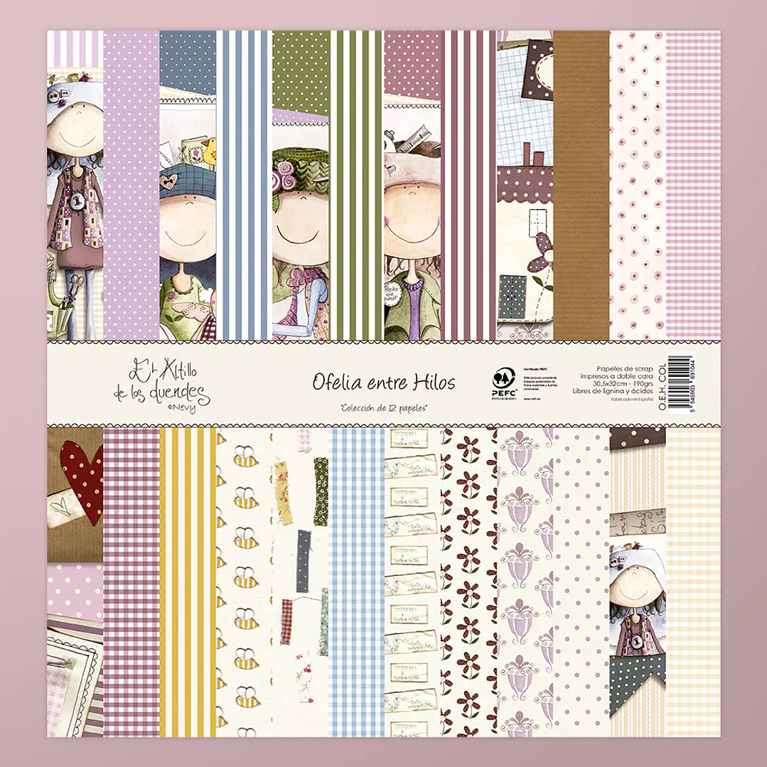 Kit El Altillo de los Duendes Ofelia entre Hilos 1