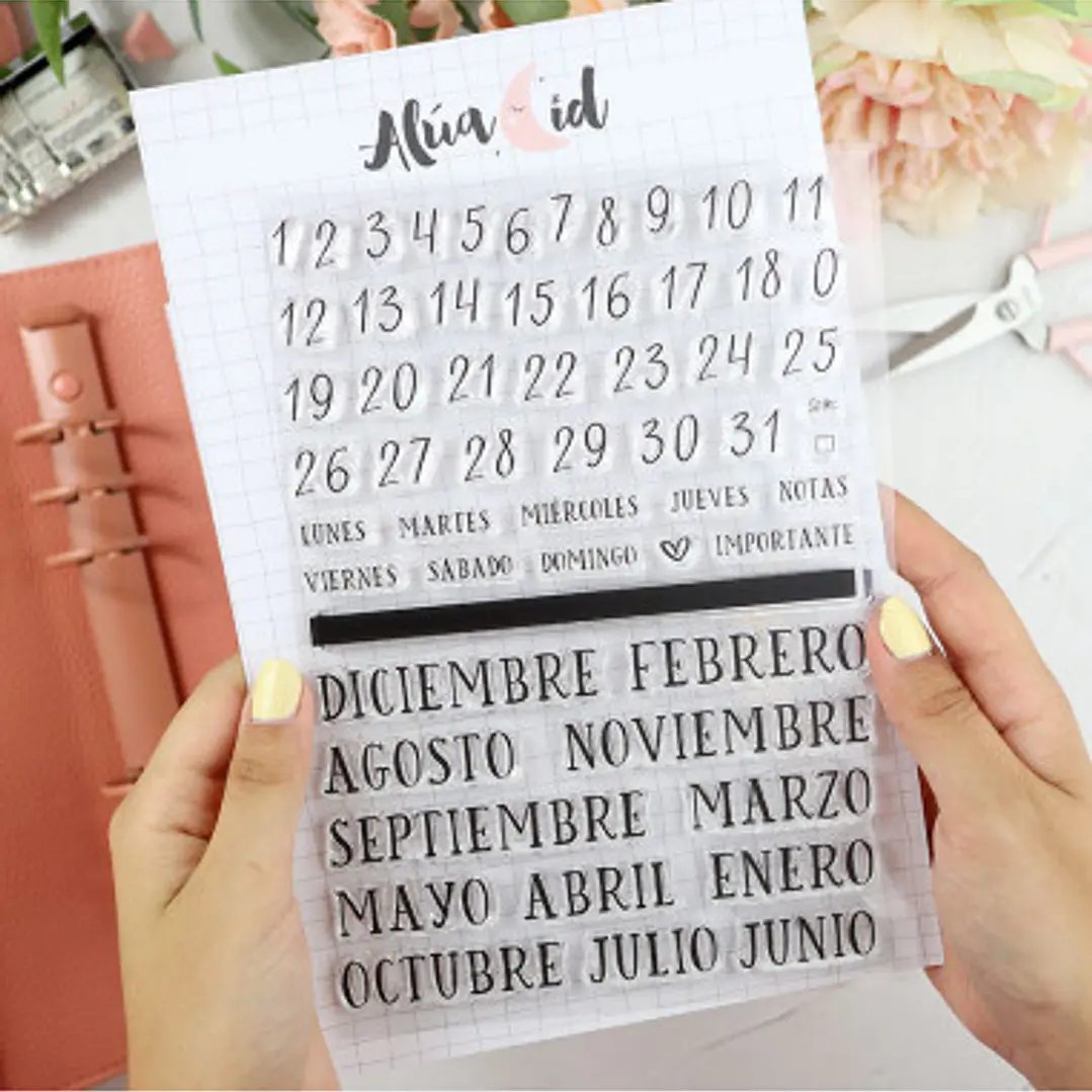 A ver que yo me aclare conjunto de sellos transparentes | Alua Cid 1