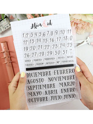 A ver que yo me aclare conjunto de sellos transparentes | Alua Cid