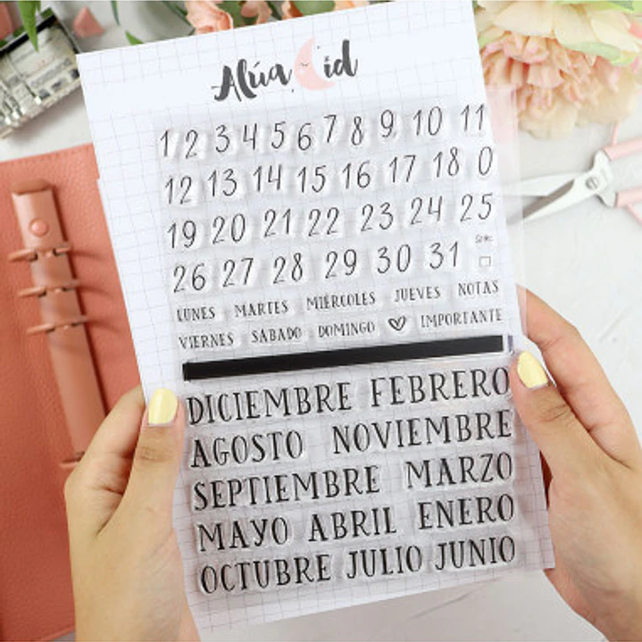 A ver que yo me aclare conjunto de sellos transparentes | Alua Cid 1