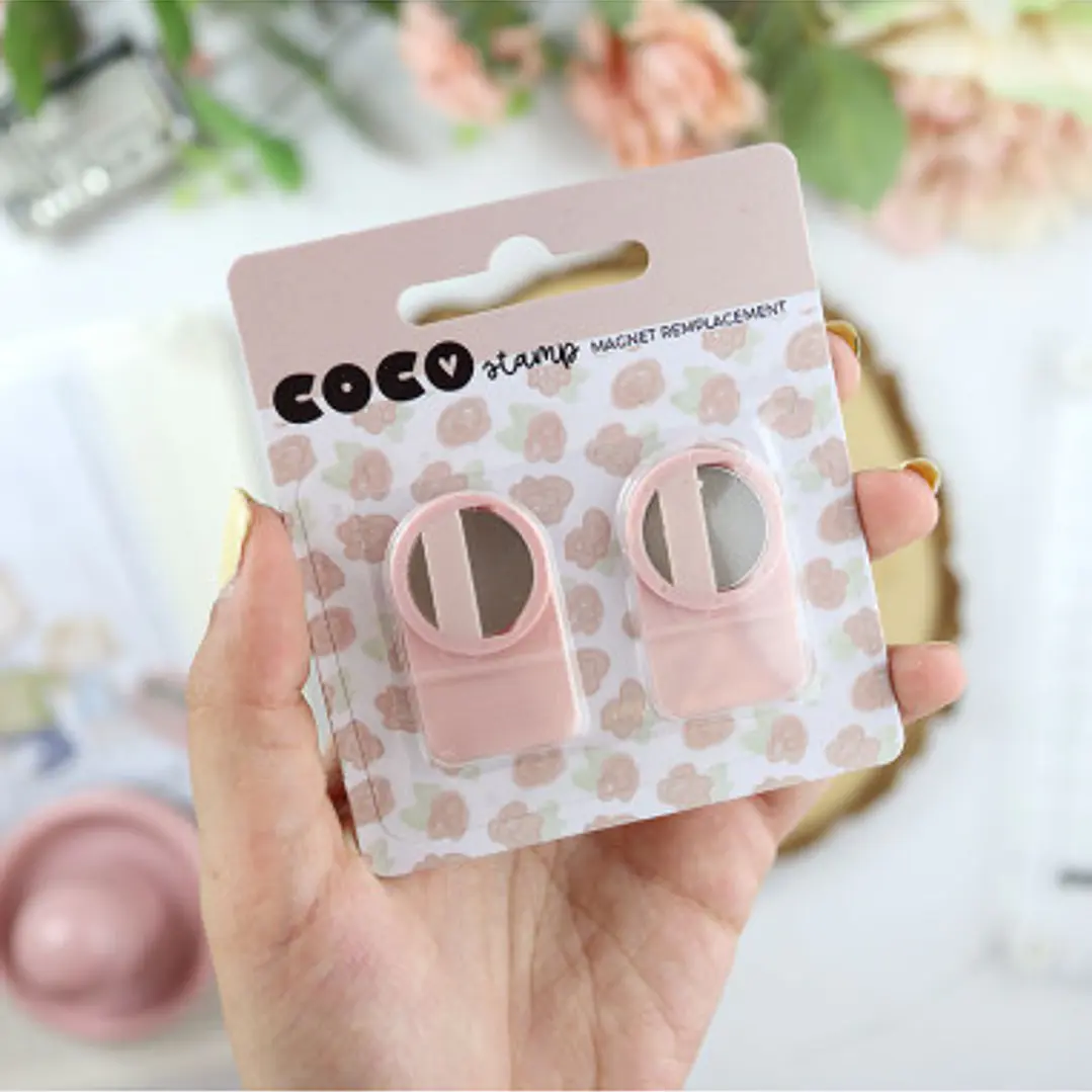 Imán de repuesto rosa para CocoStamp 1