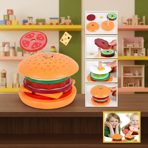 Juego didactico Sandwich Hamburguesa