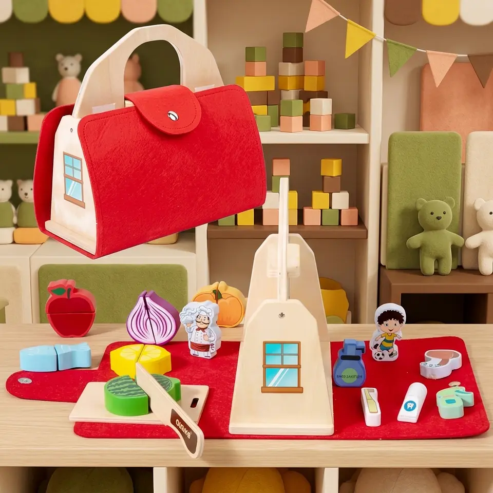 Maleta Cocina Madera 1