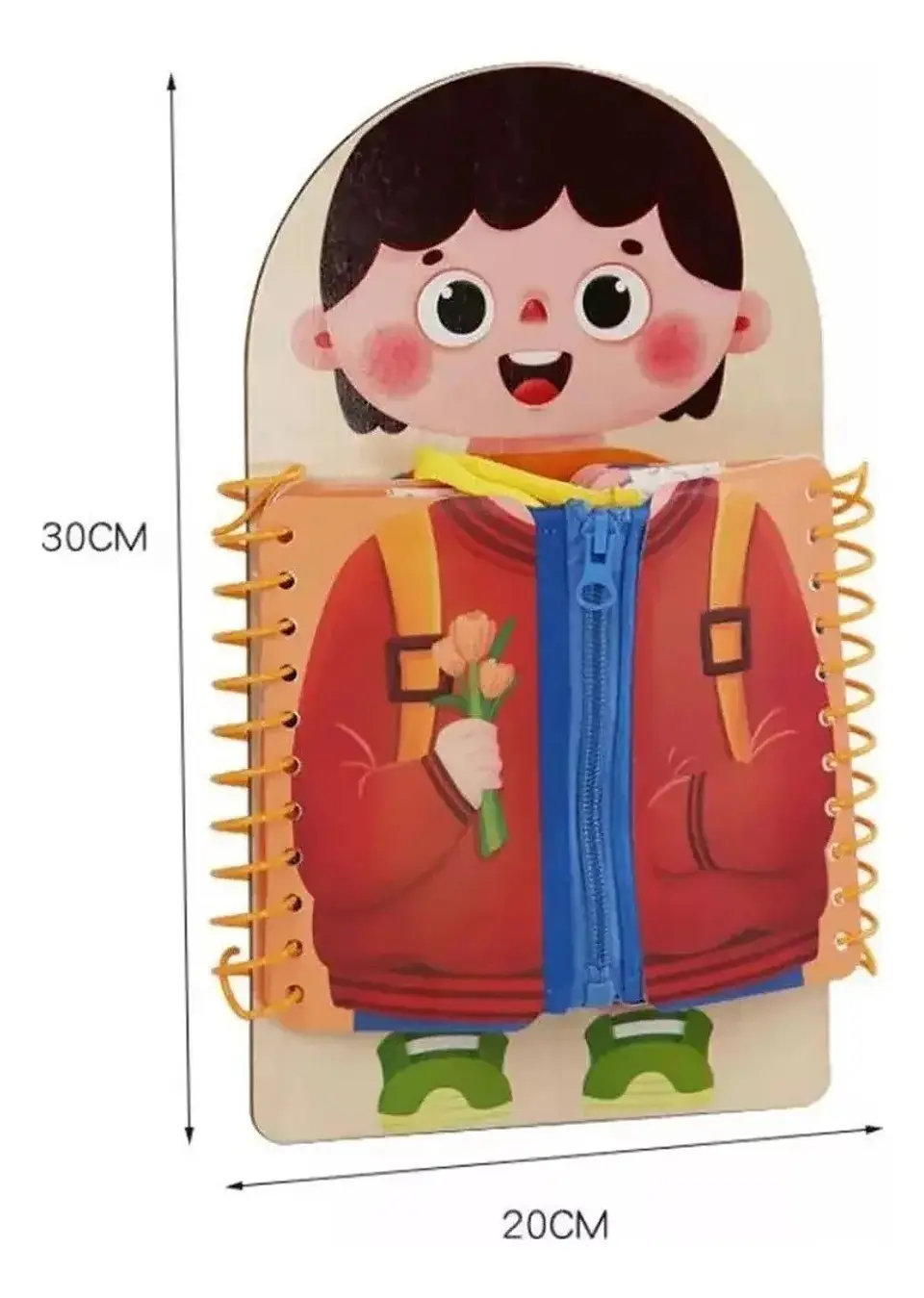 Tablero Didáctico Vestir 3