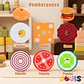 Juego didactico Sandwich Hamburguesa - Miniatura 4