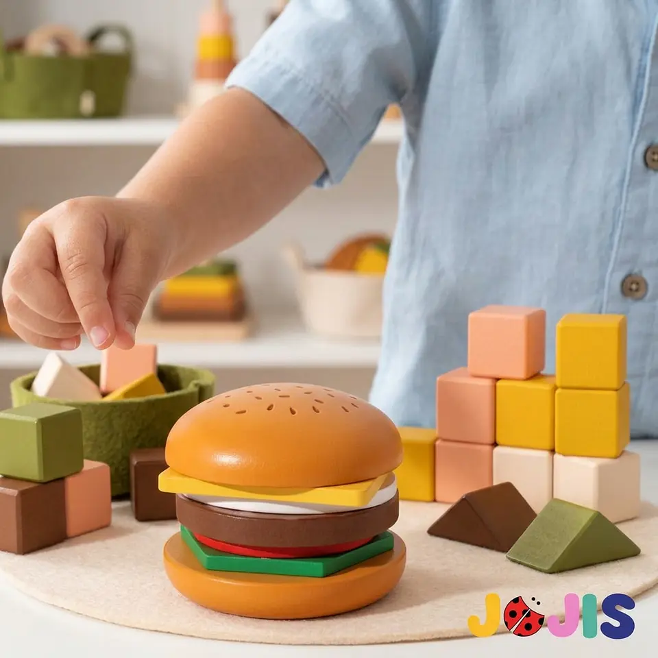 Juego didactico Sandwich Hamburguesa 5