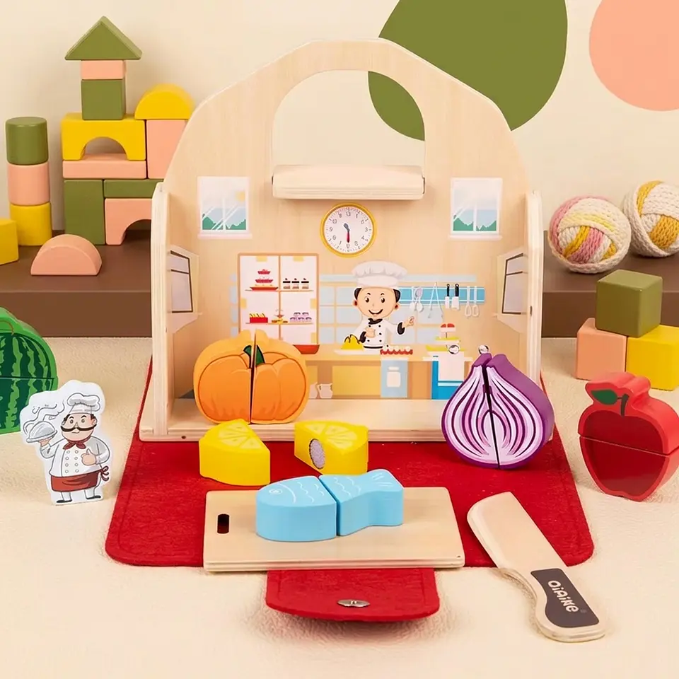 Maleta Cocina Madera 3