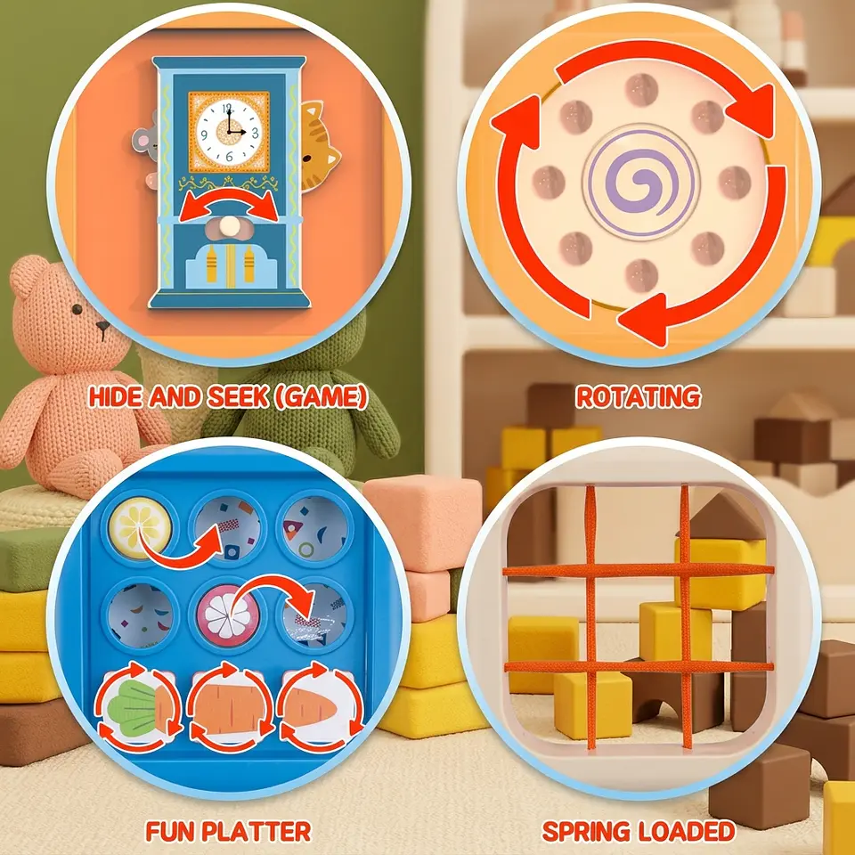 Tablero Interactivo multi cubos 3