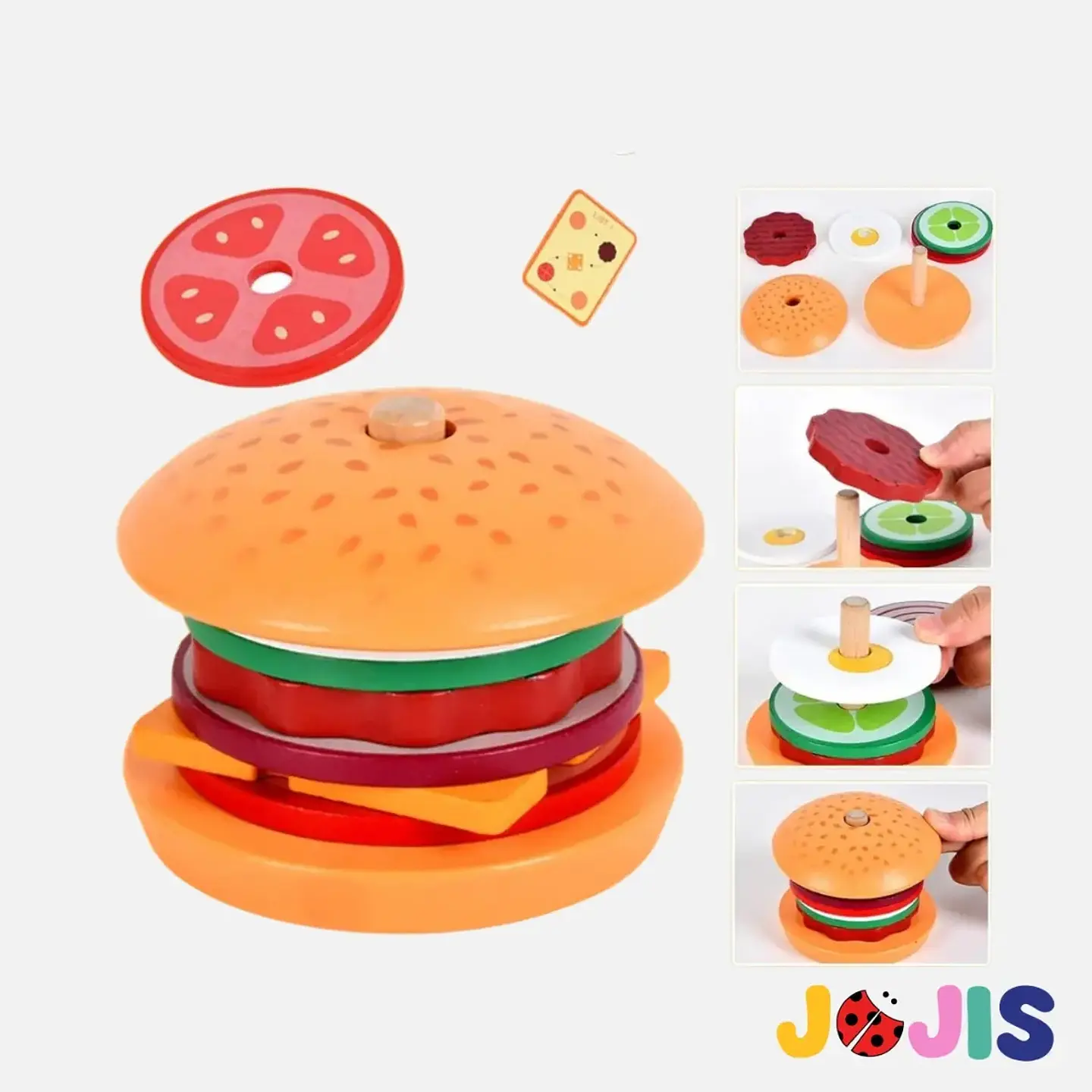 Juego didactico Sandwich Hamburguesa 6