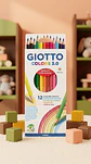 Set 12 Lápices Giotto de Colores Mina 3.0 - Miniatura 1