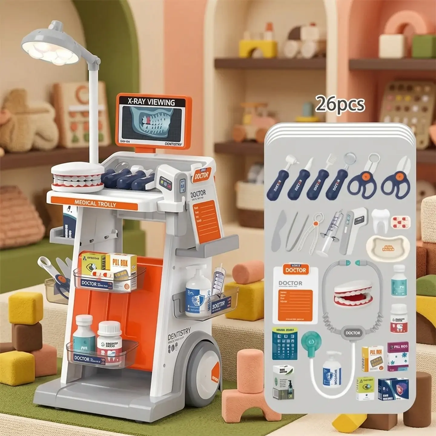 Carro Dentista 26 Piezas 5