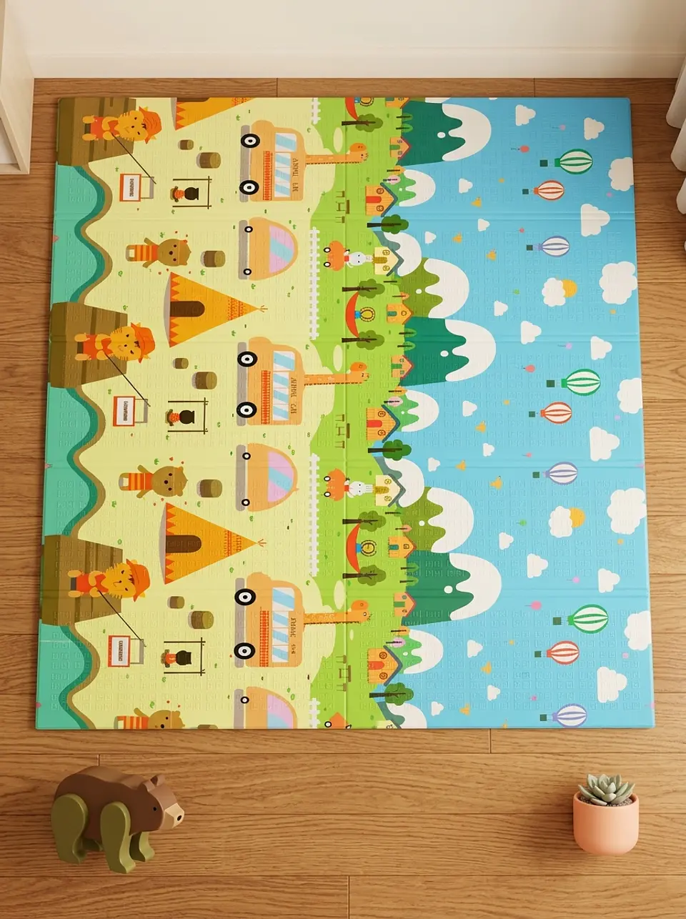 Alfombra Plegable Antigolpes — Modelo #14 2