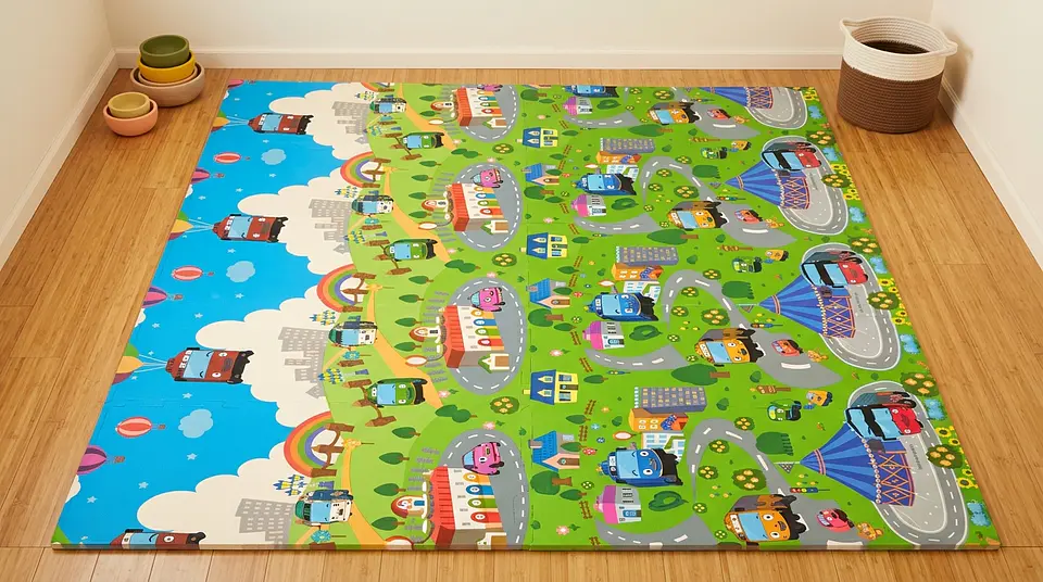 Alfombra Plegable Antigolpes — Modelo #38 1