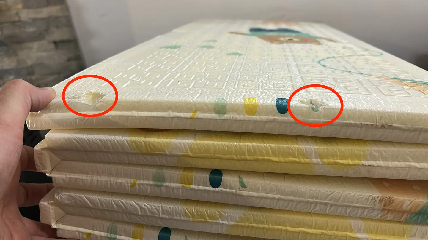 SALDO — Alfombra Plegable Antigolpes — Modelo #27 3
