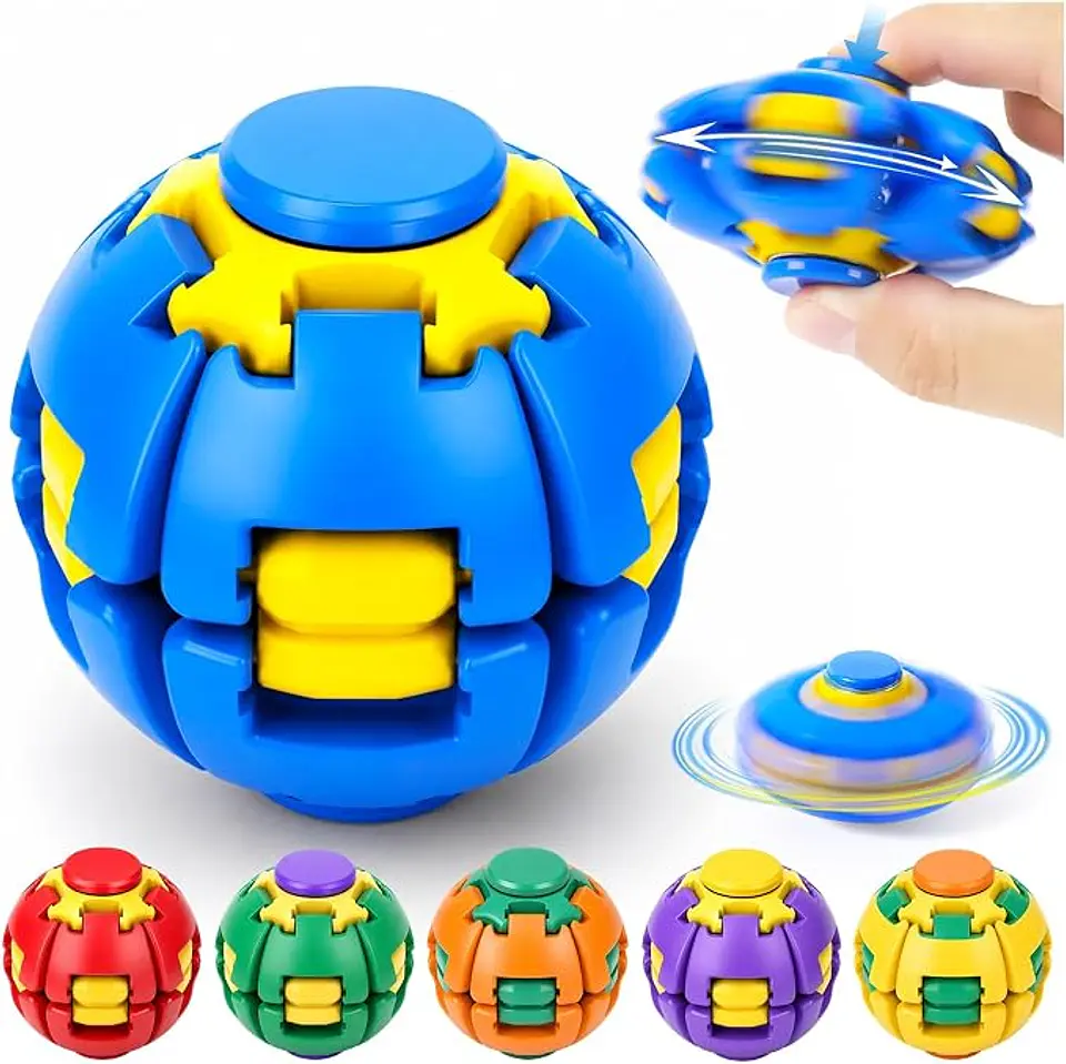 Spinner esfera sensorial · presiona y gira 2