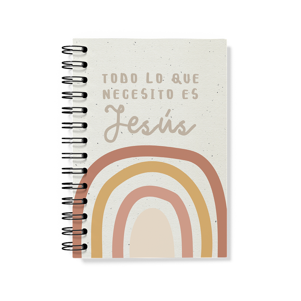 Cuaderno "Todo Lo Que Necesito Es Jesús"