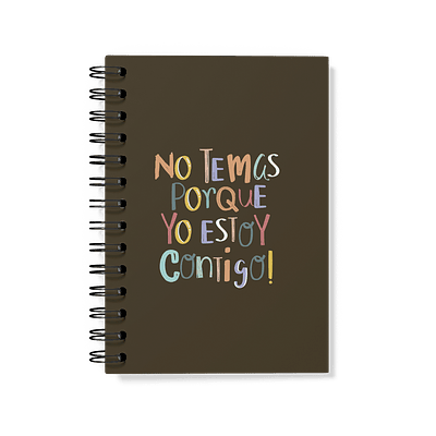 Cuaderno "No Temas Porque Yo Estoy Contigo!"